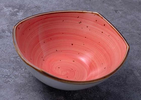 Cadmium Free Irregular Cereal Soup Bowl 5.5" 6.75" 8" 10"