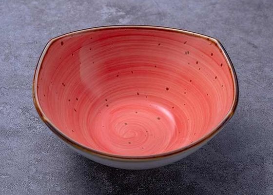 Cadmium Free Irregular Cereal Soup Bowl 5.5" 6.75" 8" 10"