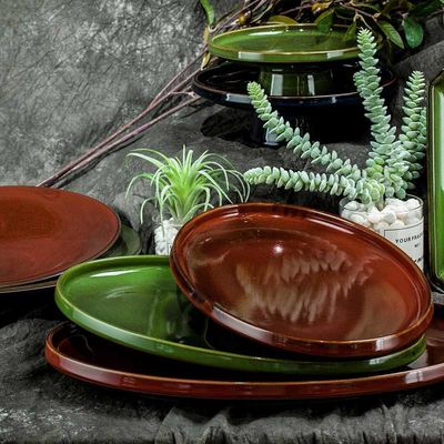 Ceramic Glaze Tableware Sets For Restaurant Home Banquet