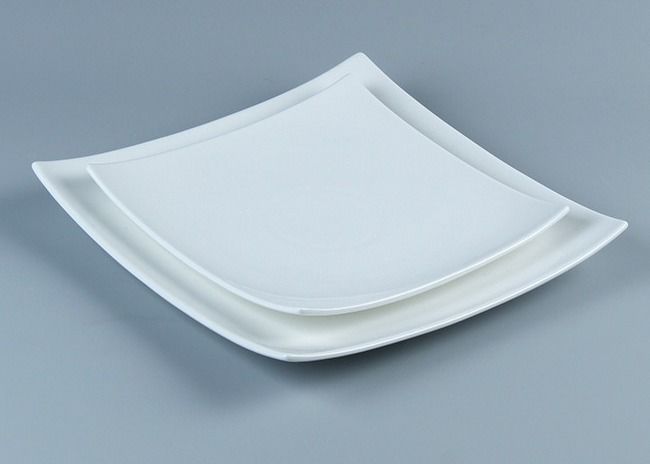 OEM ODM High Temperature Square Ceramic Dinnerware Sets