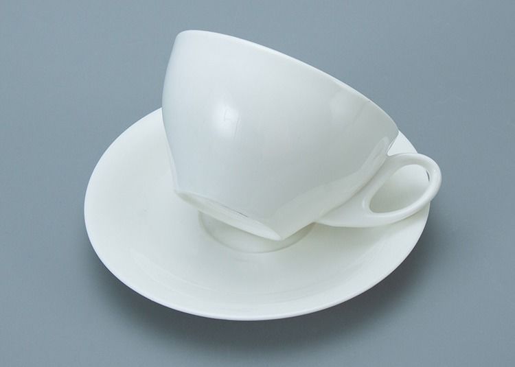 Coffee Cappuccino Espresso Porcelain Coffee Cups With Saucers